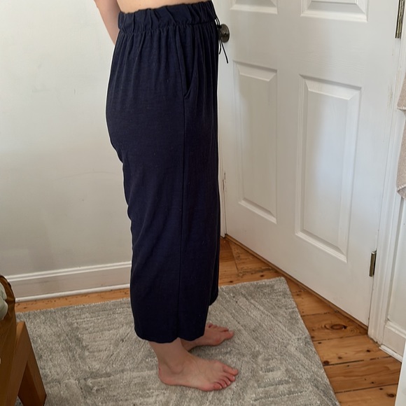Wide leg ative pants with drawstrings. Very soft! - Picture 2 of 2